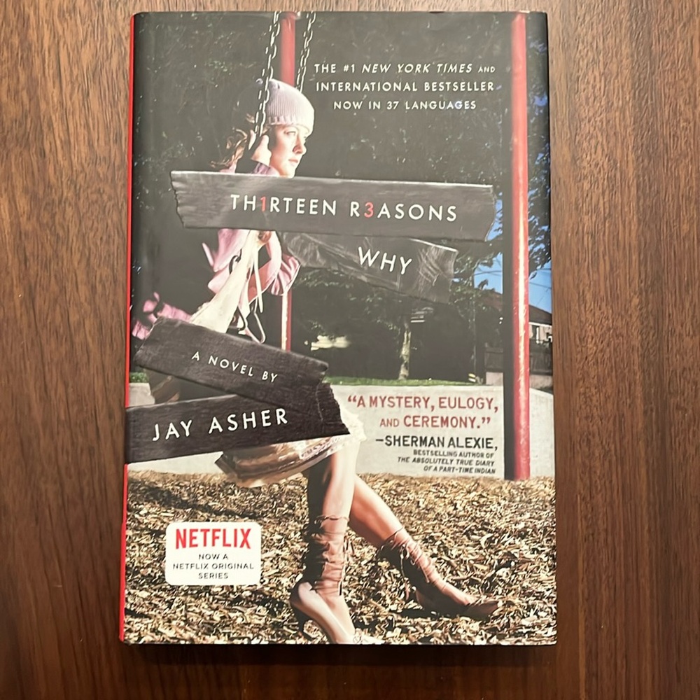 📕 3/$15 Thirteen Reasons Why Hardcover Book